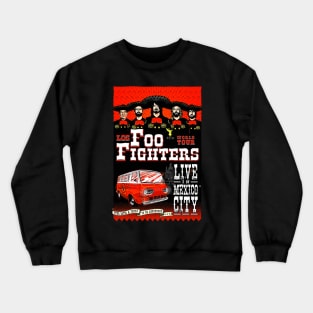 mexico city mascot band Crewneck Sweatshirt